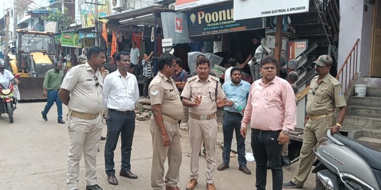 ଜିଲ୍ଲା ପ୍ରଶାସନ ପକ୍ଷରୁ ରଥଯାତ୍ରା ନିମନ୍ତେ ଜବର୍ଦଖଲ ଉଚ୍ଛେଦ