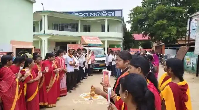 ଅତାବିରାରେ ବିକାଶ ବାହନ ଯାତ୍ରାର ଶୁଭାରମ୍ଭ