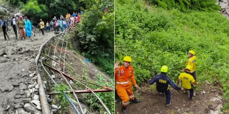 କେଦାରନାଥ ଯାତ୍ରା ହେଲା ଶେଷଯାତ୍ରା: ଭୂସ୍ଖଳନରେ ଦୁଇ ମୃତ, ୩ ଆହତ