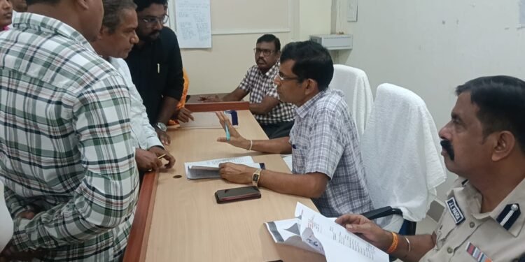 ଜିଲ୍ଲାପାଳଙ୍କ ମିଳିତ ଜନ ଅଭିଯୋଗ ଶୁଣାଣୀ ଅନୁଷ୍ଠିତ