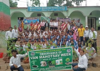 ବୃକ୍ଷରୋପଣ କାର୍ଯ୍ୟକ୍ରମ ଅନୁଷ୍ଠିତ