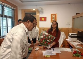 ମଧୁମିତା ନୂତନ ଗଜପତି ଜିଲ୍ଲାପାଳ ଭାବେ କାର୍ଯ୍ୟରେ ଯୋଗଦାନ