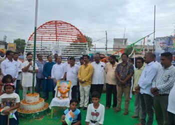 ହାଇଟେକ ପ୍ଲାଜ଼ା ଠାରେ ୭୯ତମ ସ୍ୱାଧୀନତା ଦିବସ ପାଳିତ