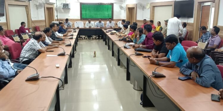 ୭୯ତମ  ଜିଲ୍ଲା ସ୍ତରୀୟ ସ୍ୱାଧୀନତା ଦିବସ ପାଳନ ଉପଲକ୍ଷେ  ପ୍ରସ୍ତୁତି ବୈଠକ ଅନୁଷ୍ଠିତ