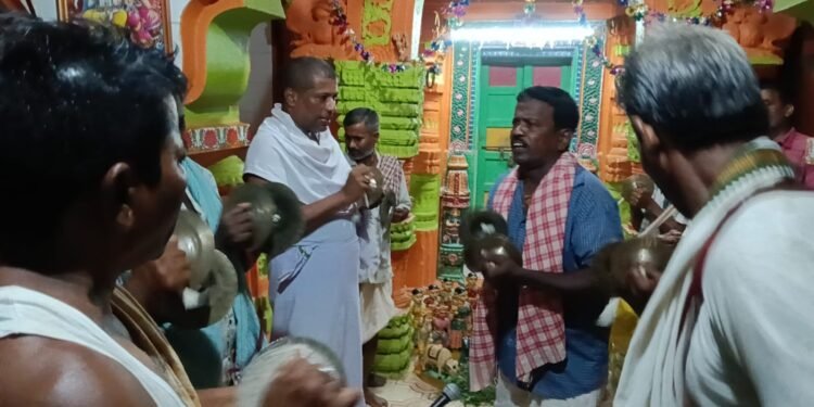 ରାଧା କୃଷ୍ଣଙ୍କ ମାଳତୀ ଝୁଲଣ ଯାତ୍ରା ଅନୁଷ୍ଟିତ