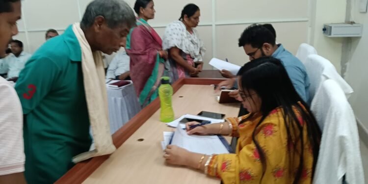 ଜିଲ୍ଲାପାଳଙ୍କ ମିଳିତ ଜନ ଅଭିଯୋଗ ଶୁଣାଣୀ ଅନୁଷ୍ଠିତ