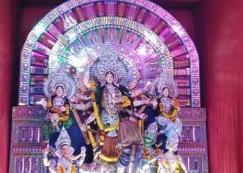 ୬୫ତମ ଶାରଦୀୟ ନବଦିନାତ୍ମକ ଦୁର୍ଗା ପୂଜା ବଡ଼ ବ୍ରାହ୍ମଣ ସାହିରେ ପାଳିତ