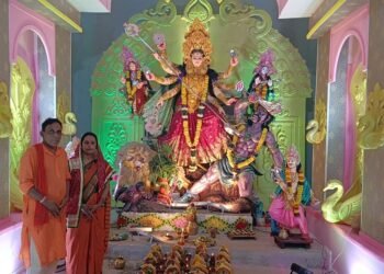 ଜନ ସ୍ଵାସ୍ଥ୍ୟ ବିଭାଗ ପକ୍ଷରୁ ଶାରଦୀୟ ଦୁର୍ଗାପୂଜା ଅନୁଷ୍ଠିତ