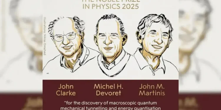 ପଦାର୍ଥ ବିଜ୍ଞାନରେ ୩ ଜଣଙ୍କୁ ନୋବେଲ