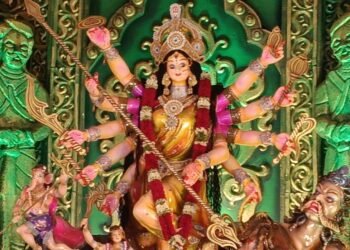 ଶାରଦୀୟ ଦୁର୍ଗାପୂଜାରେ ଖଞ୍ଜାସାହିରେ ଅନ୍ନ ପ୍ରସାଦ ବଣ୍ଟନ