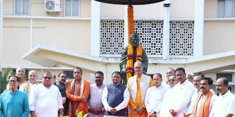 ବିଧାନସଭା ପରିସରରେ ଉତ୍କଳମଣି ପଣ୍ଡିତ ଗୋପବନ୍ଧୁ ଦାସଙ୍କ ଜୟନ୍ତୀ ପାଳିତ