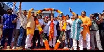 ବିହାର ବିଜୟ ପରେ ଓଡ଼ିଶାରେ ଧର୍ମେନ୍ଦ୍ରଙ୍କୁ ବିପୁଳ ସ୍ୱାଗତ