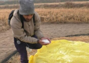 ଫୁଲବାଣୀର ସାର୍ତ୍ତାଗୁଡା ଗାଁରେ ପ୍ରଥମ ତୁଷାରପାତ