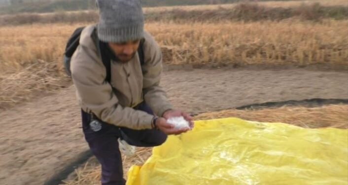 ଫୁଲବାଣୀର ସାର୍ତ୍ତାଗୁଡା ଗାଁରେ ପ୍ରଥମ ତୁଷାରପାତ