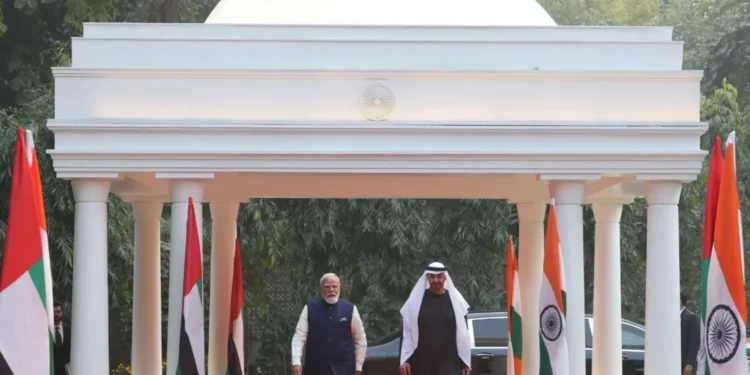 ନୂଆଦିଲ୍ଲୀ ଗସ୍ତରେ ୟୁଏଇ ରାଷ୍ଟ୍ରପତି